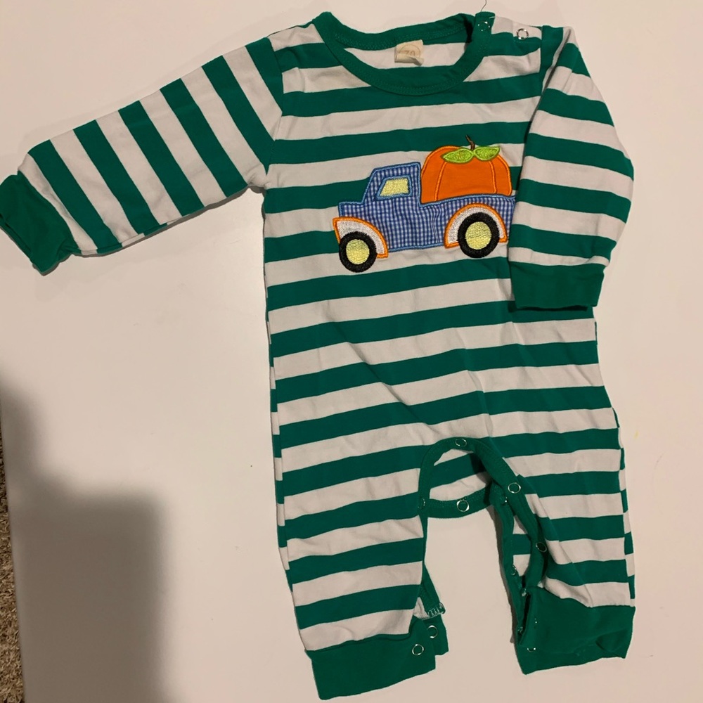 Pumpkin truck outfit